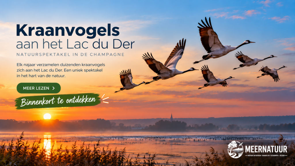 Kraanvogels op trektocht
